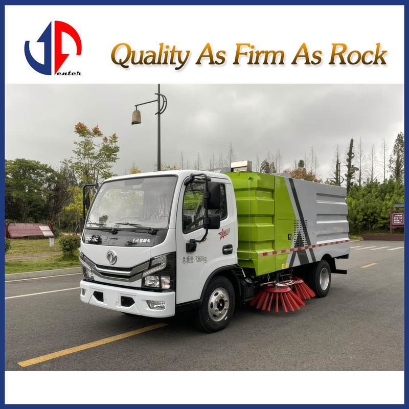Máy quét đường (4x2) Động cơ loại 4 * 2, LHD với tay lái trợ lực