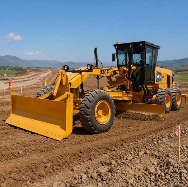 SEM920F F‑Series Xe Nâng Cấp Máy San, Động Cơ SDEC, Hệ Thống Thủy Lực Cảm Ứng Tải PPPC, Máy San Đường